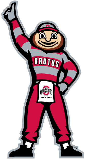 Ohio State Buckeyes 2003-Pres Mascot Logo v3 iron on transfers for clothing